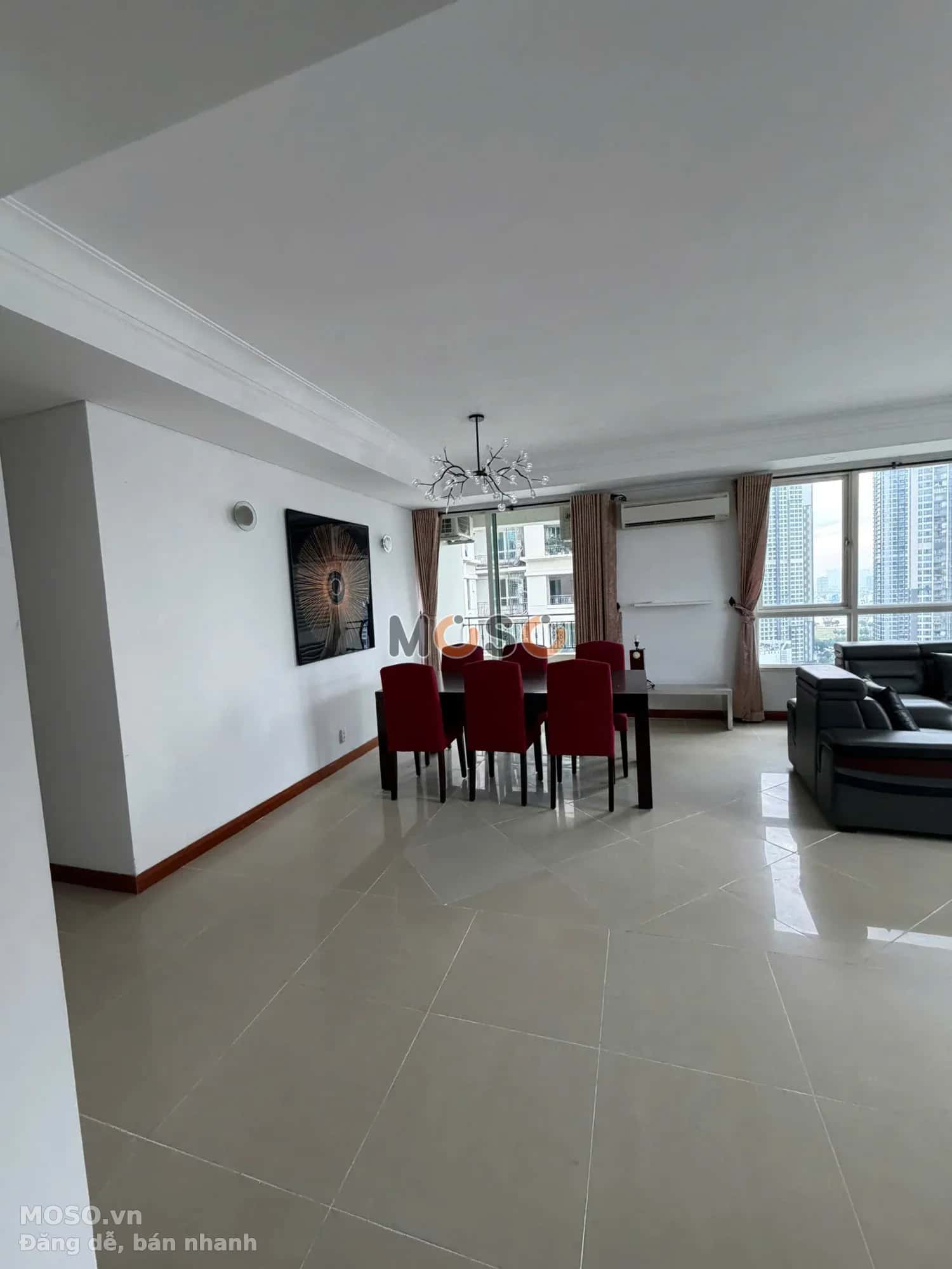 Cho thuê căn hộ chung cư Chung cư 91  Nguyễn Hữu Cảnh Quận Bình Thạnh, TP.HCM – 3 phòng ngủ, giá 36.8 triệu - ảnh 2
